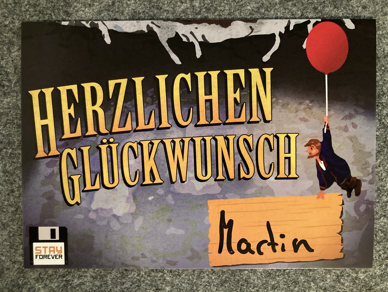 Danke für die Glückwünsche und Vorschlag zu euren Geburtstagen OFF
