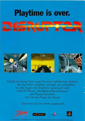DISRUPTOR_Playtime_is_over