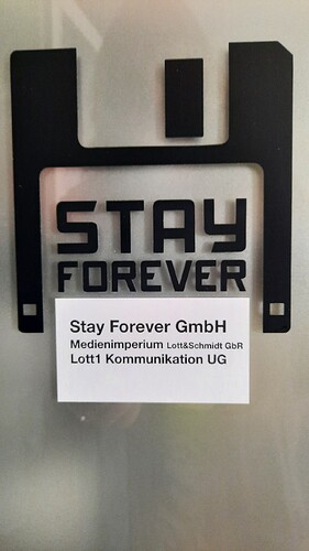 Eingangstüre von Stay Forever