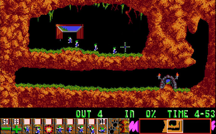 Lemmings_DOS