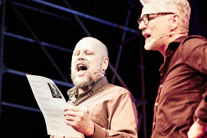 Henner und Gunnar singen mit