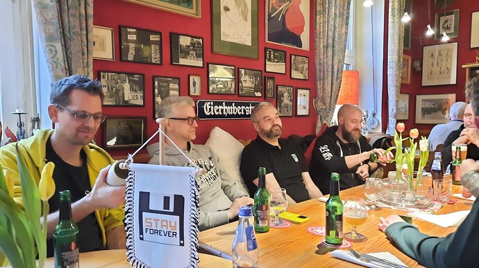 Im Restaurant der "Eierhuberin"
