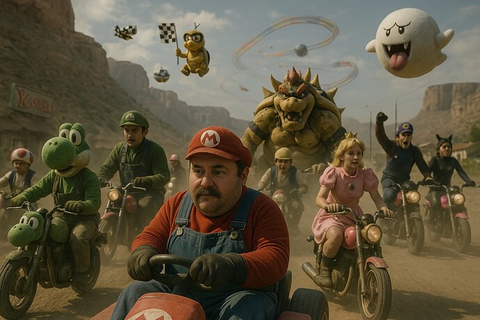 mario kart world