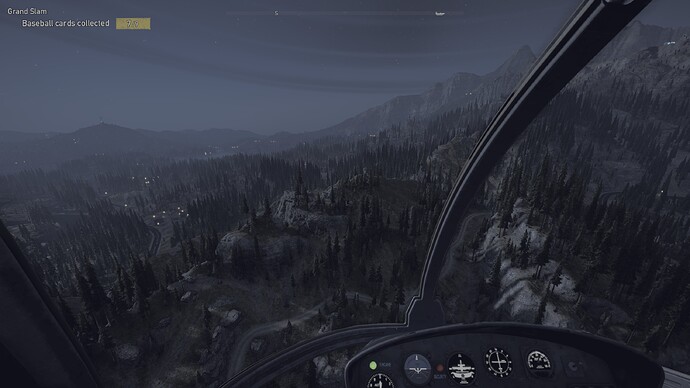Heli bei Nacht