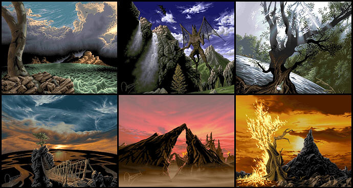 Agony Graphics Amiga
