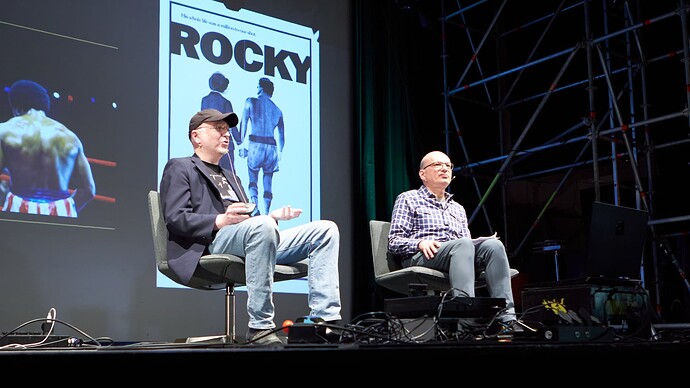Christian Genzel und Heinrich Lenhardt sprechen über Rocky (den Film und das Spiel)