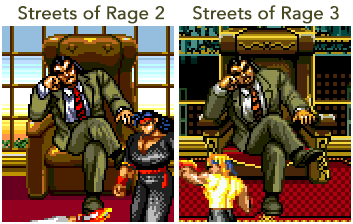 Streets of Rage - Vergleich